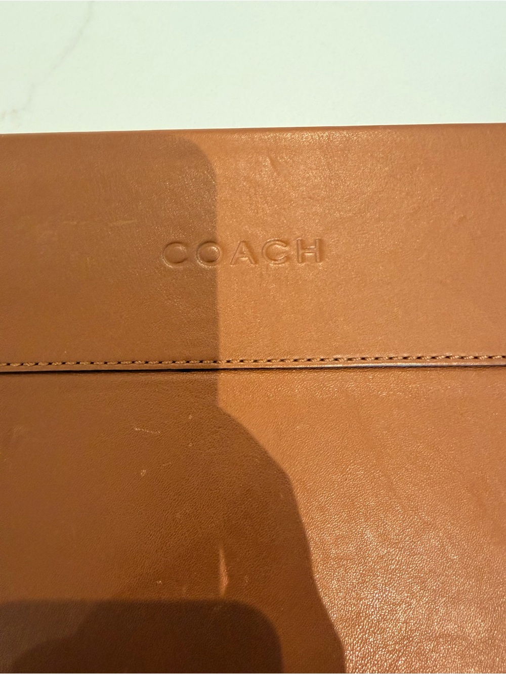 Coach Leather iPad Folio Case (100% authentic)